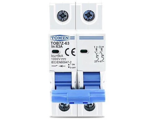 Tomzn 2P DC 1000V Solar Breaker