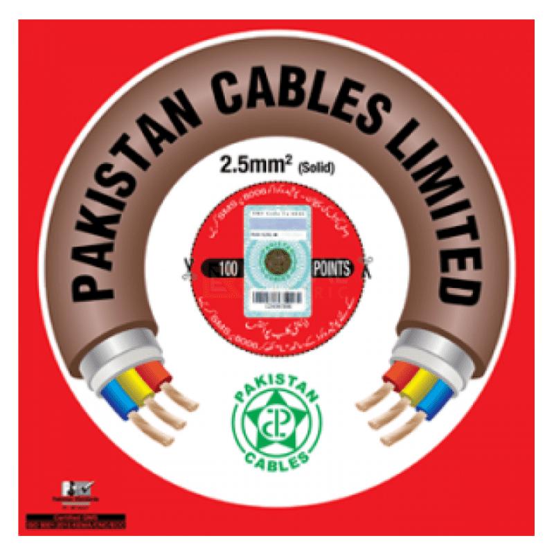 PAKISTAN CABLE SOLID WIRE 2.5MM